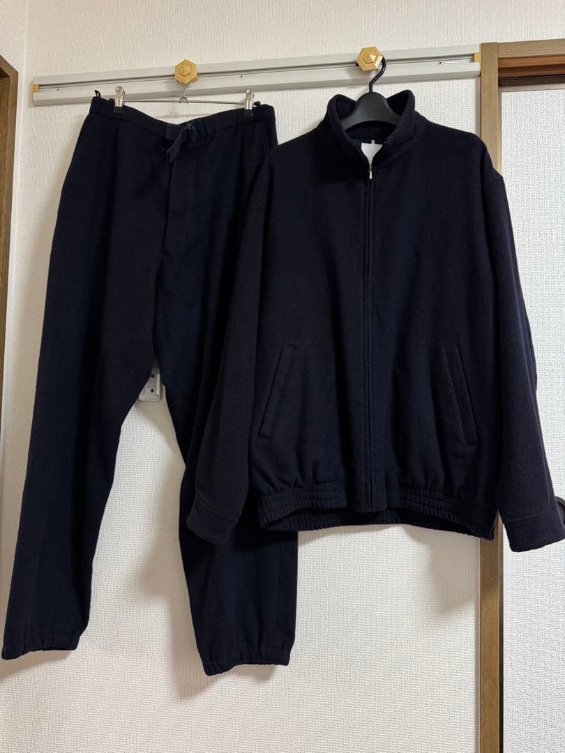COMOLI 23AW カシミヤトラックジャケット クライミングパンツ セトア