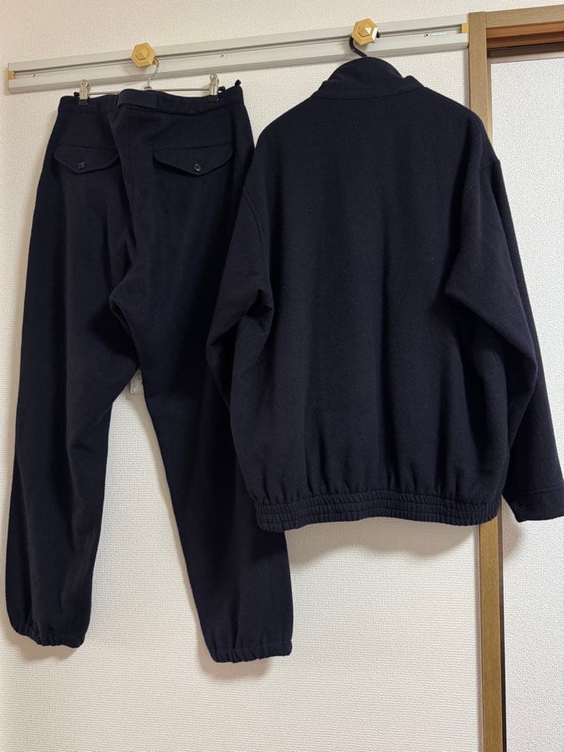 COMOLI 23AW カシミヤトラックジャケット クライミングパンツ セトア