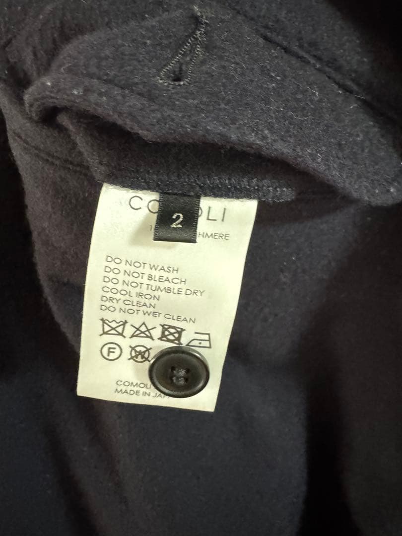 COMOLI 23AW カシミヤトラックジャケット クライミングパンツ セトア