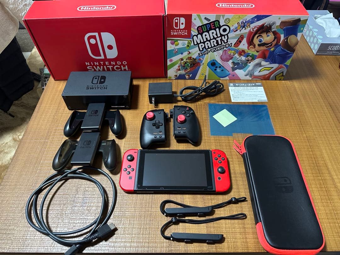 Nintendo Switch 本体 赤/黒 Joy-Con付き