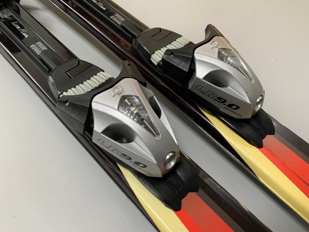 カービングスキー 4点セット　KAZAMA 板150cm／靴26.5cm