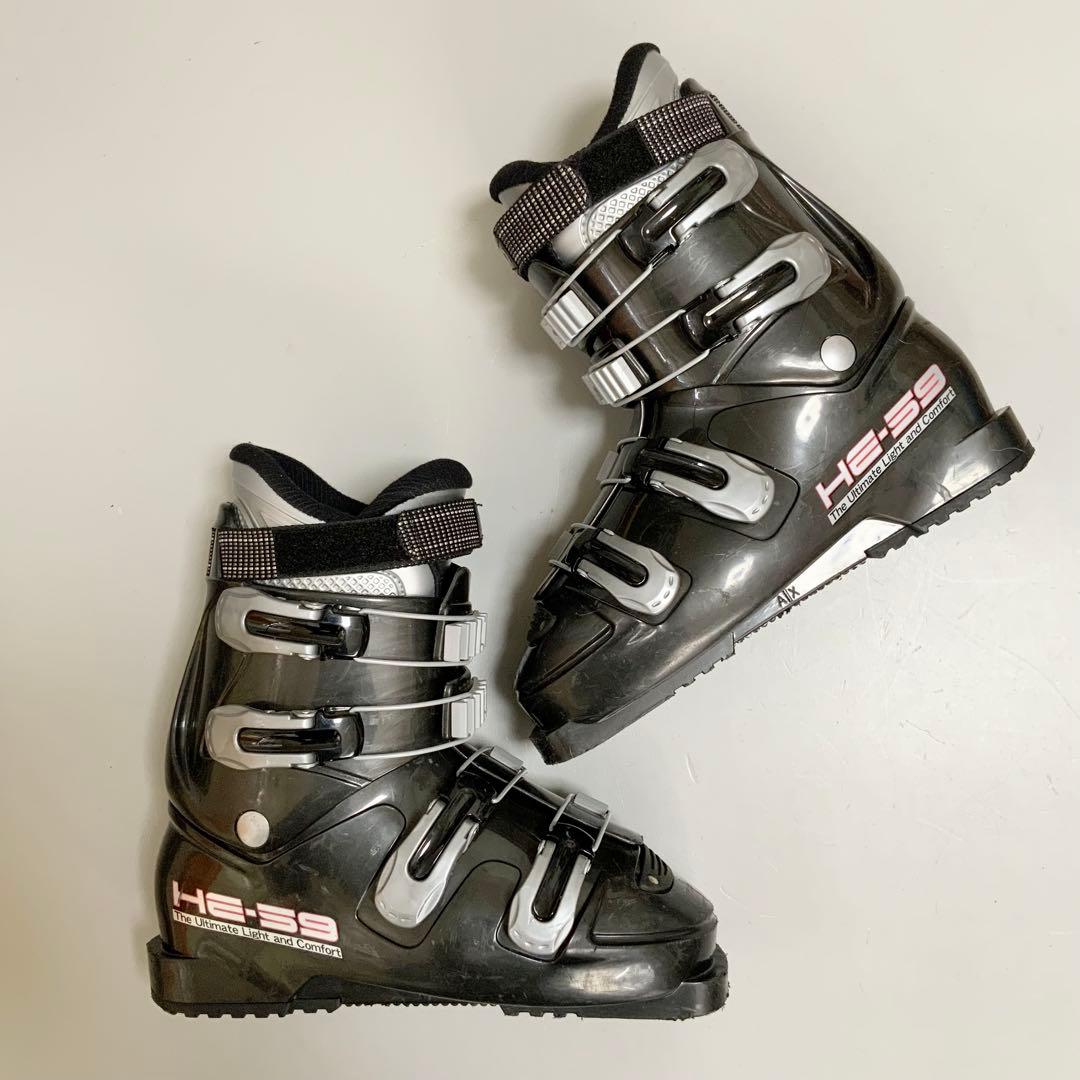 カービングスキー 4点セット　KAZAMA 板150cm／靴26.5cm