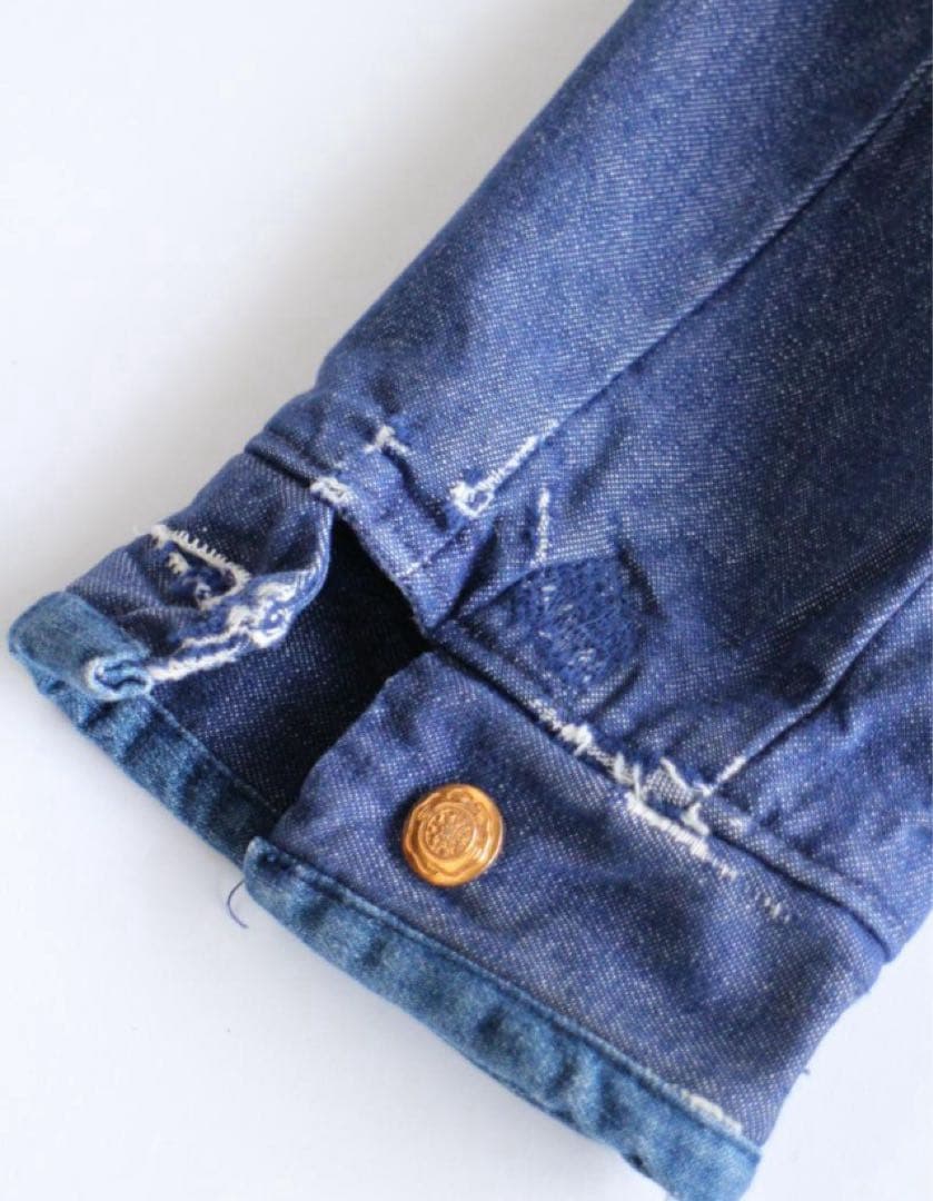 BLUE BELL ブルーベル デニムカバーオール 70s 濃紺