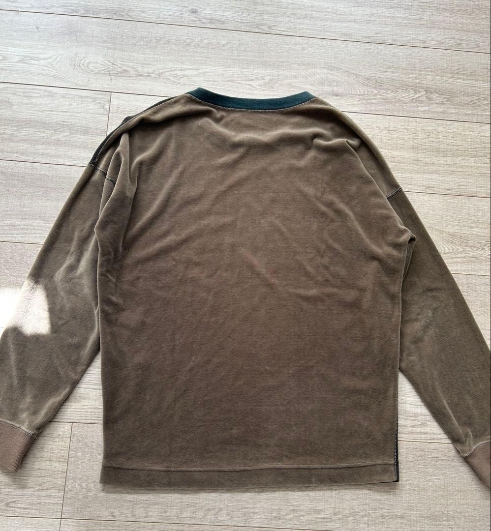 Vivienne Westwood MANベロア切替 長袖カットソー サイズ44