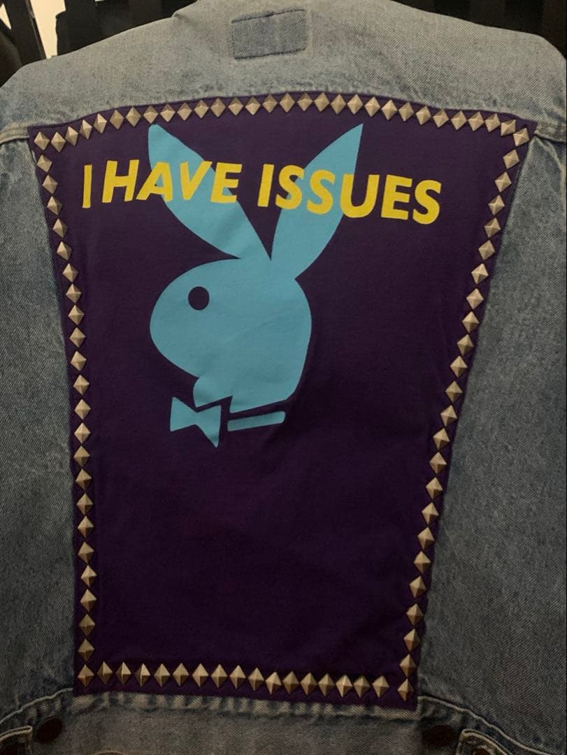 USA製 Levis 70506 デニムベスト　プレイボーイ　カスタム