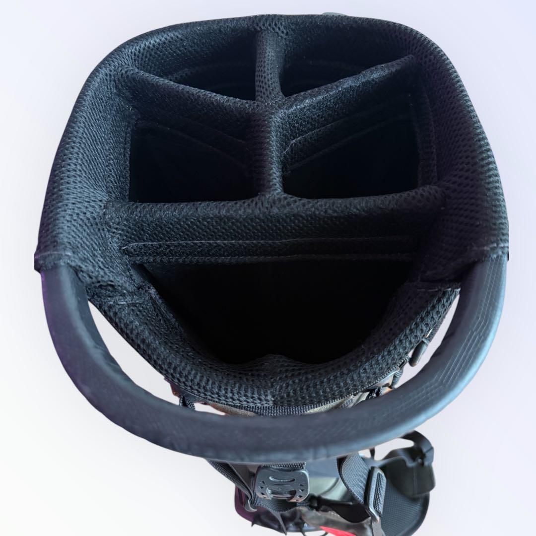 おまけ付き　ブリーフィング　キャディバッグ　CR-4 チャコールグレー　軽量