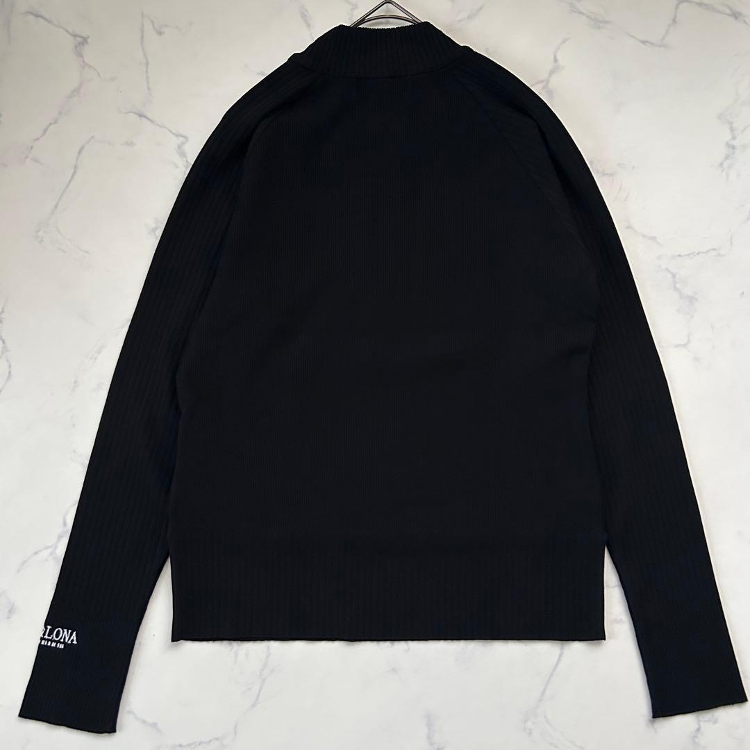 マークアンドロナ 2022年モデル セーター ニット コードシリーズ ブラック