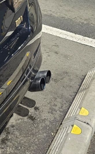 AVV50 カムリ　リアストレートマフラー