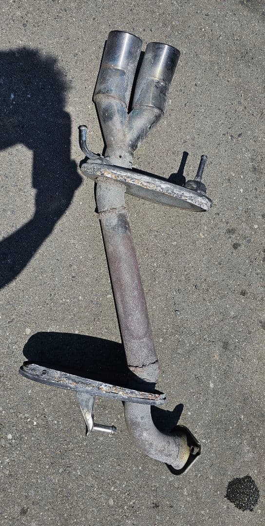 AVV50 カムリ　リアストレートマフラー