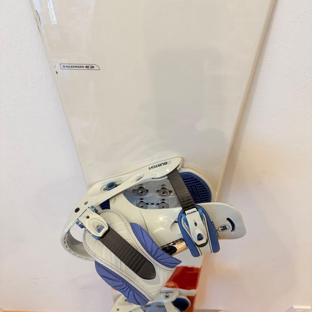 【初心者おすすめ】 サロモン バートン 145cm スノーボード 2点セット