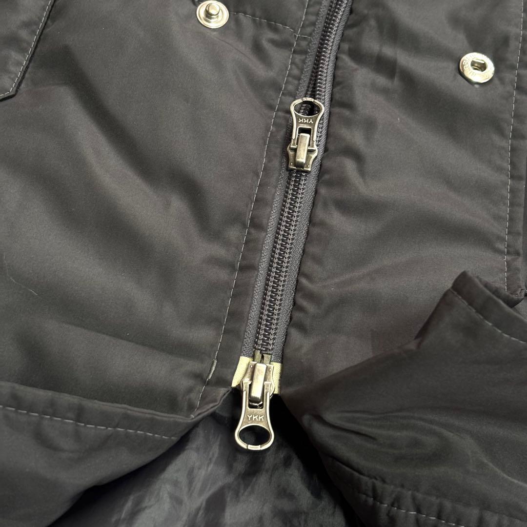 ✨美品✨MIZUNO　ミズノ ブラック黒 ベンチコート　ダブルジップ　L