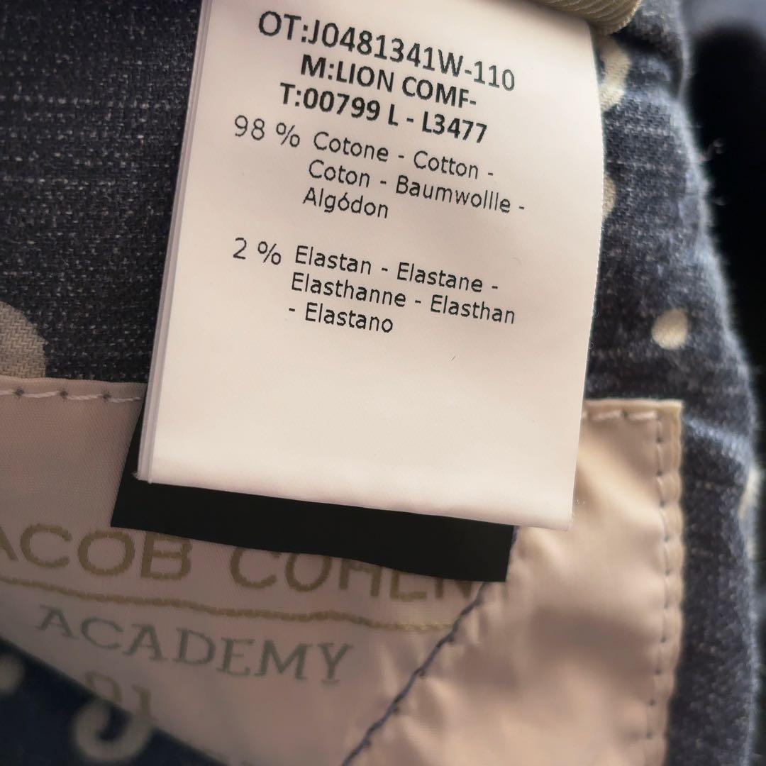 未使用 Jacob Cohën ヤコブコーエン スラックスパンツ 32 デニム調