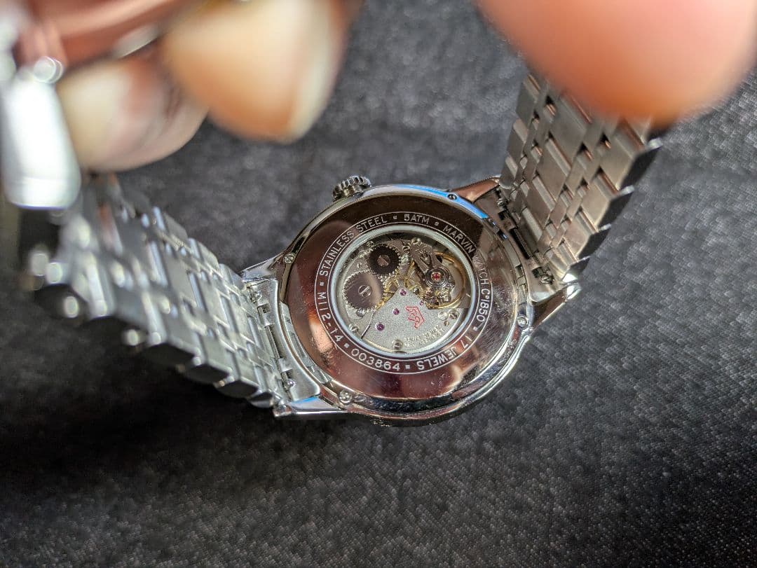 MARVIN　手巻き時計