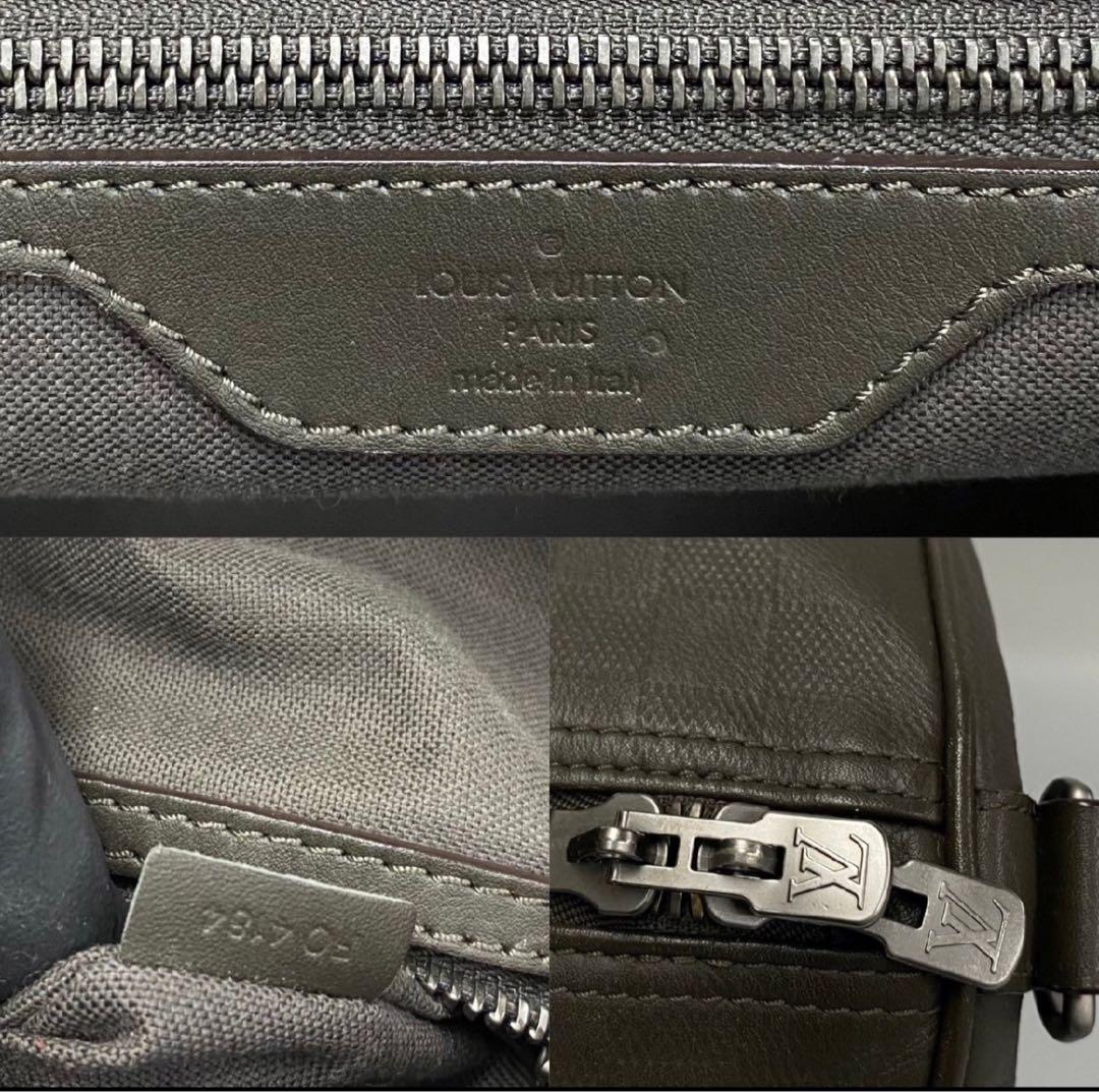 【極美品】 　ルイヴィトン　ダミエアンフィニ　キーポル　バンドリエール45　旅行