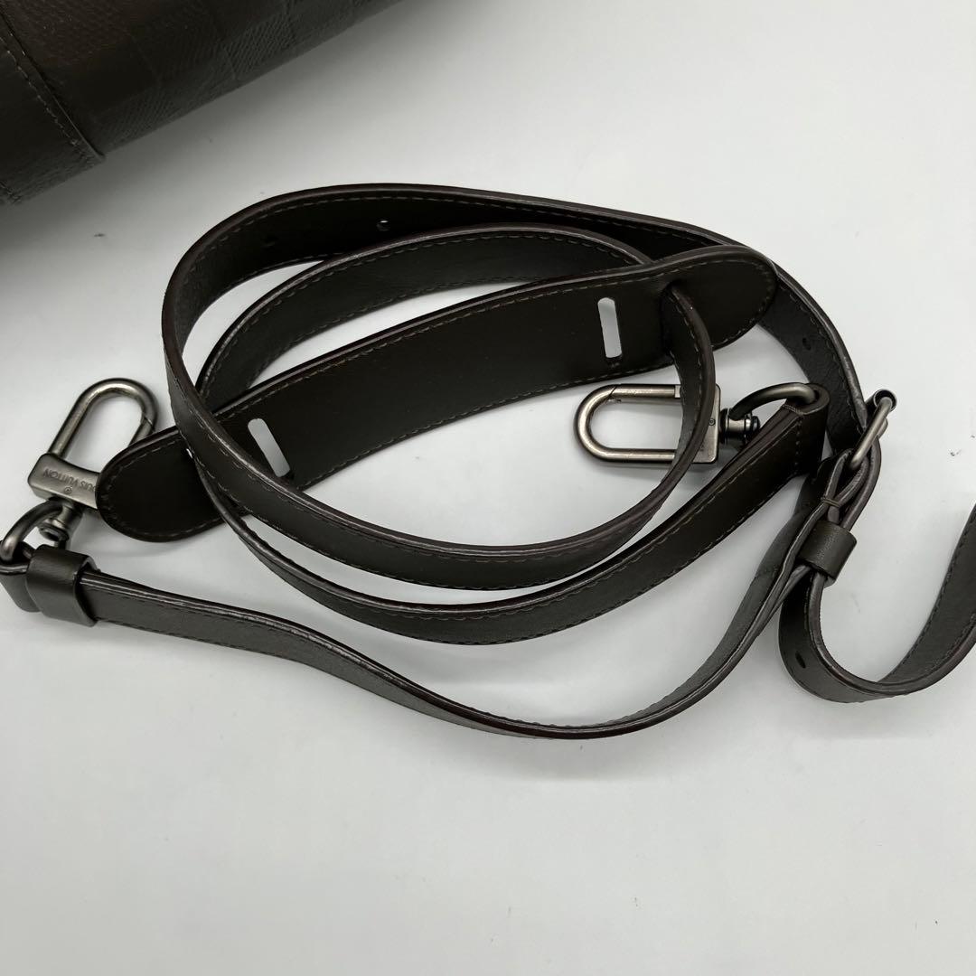 【極美品】 　ルイヴィトン　ダミエアンフィニ　キーポル　バンドリエール45　旅行