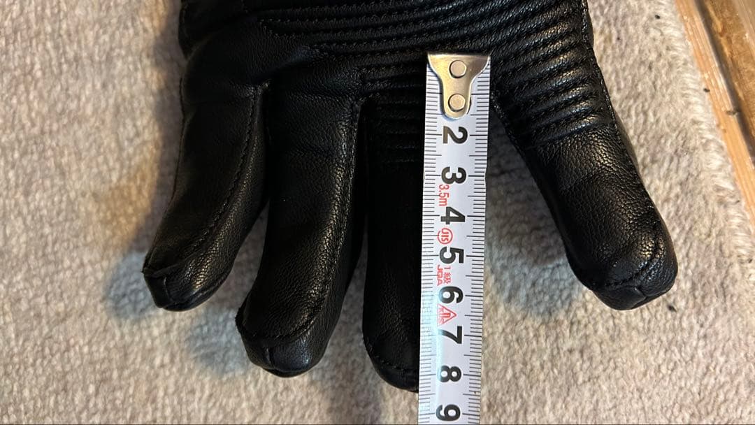 送料無料！美品ハーレーダビッドソン純正レザーグローブ　防水防寒　3M XL