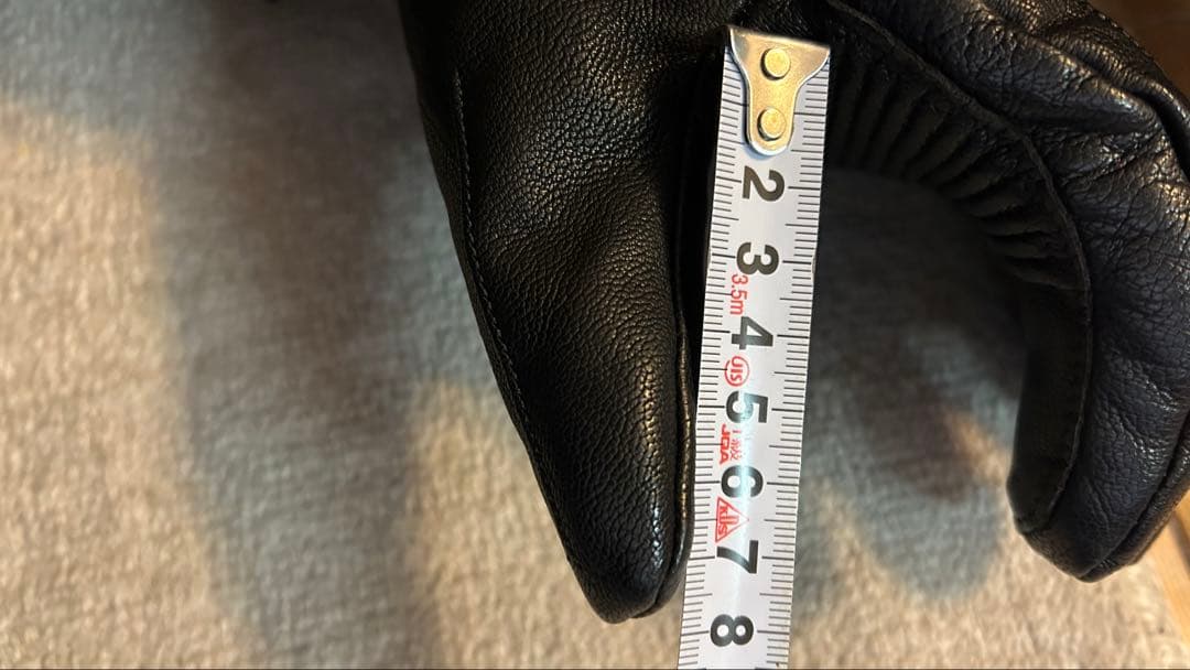 送料無料！美品ハーレーダビッドソン純正レザーグローブ　防水防寒　3M XL