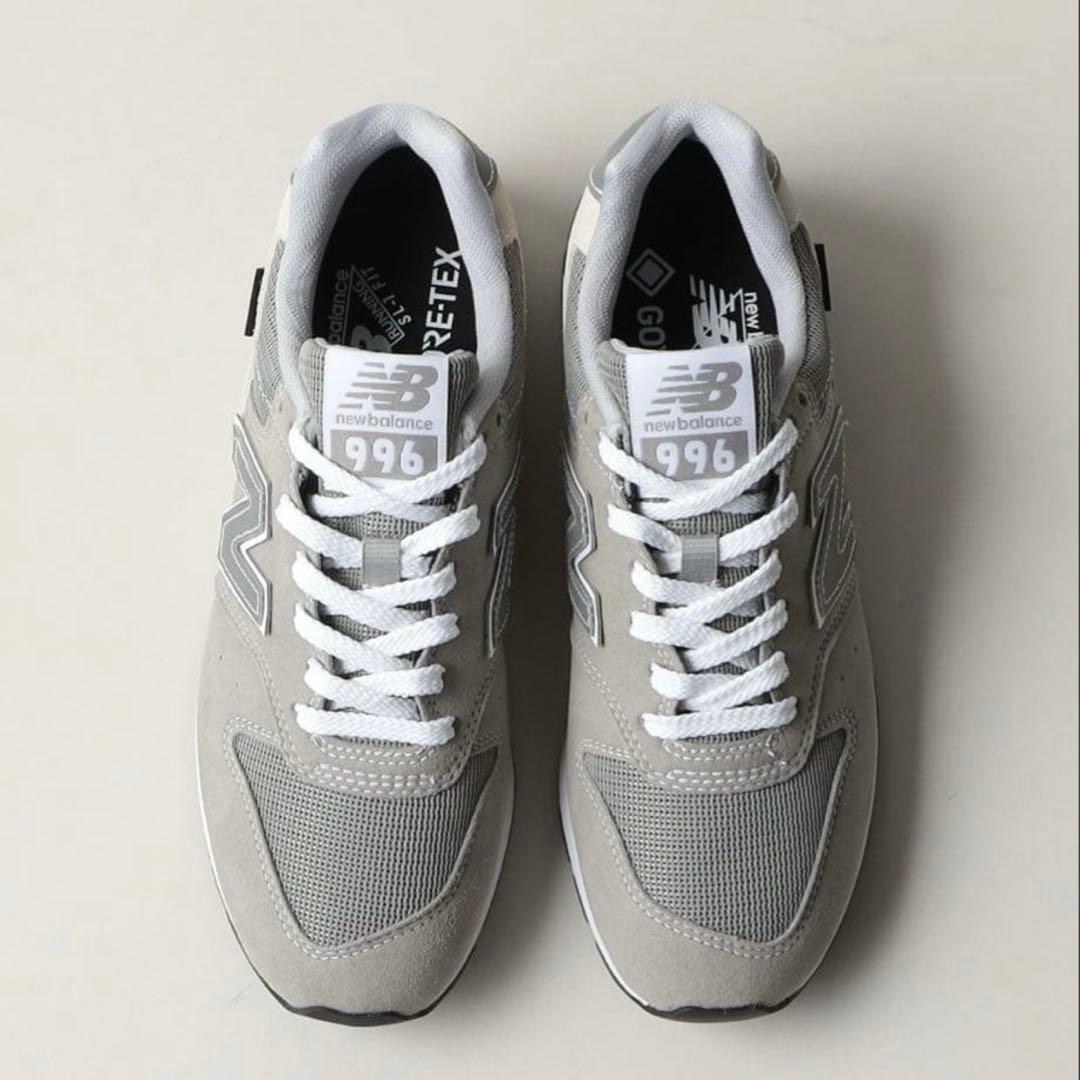 ニューバランス　996 GTX ゴアテックス　防水　グレー　23cm　スニーカー