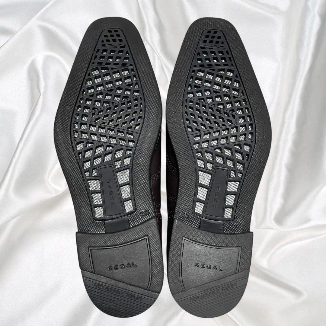 【リーガル】未使用リーガル ゴアテックス サラウンド 軽量 防水 茶 25.5