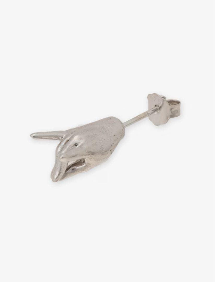 Ground Y×チェンソーマン 早川アキ ピアス シルバー