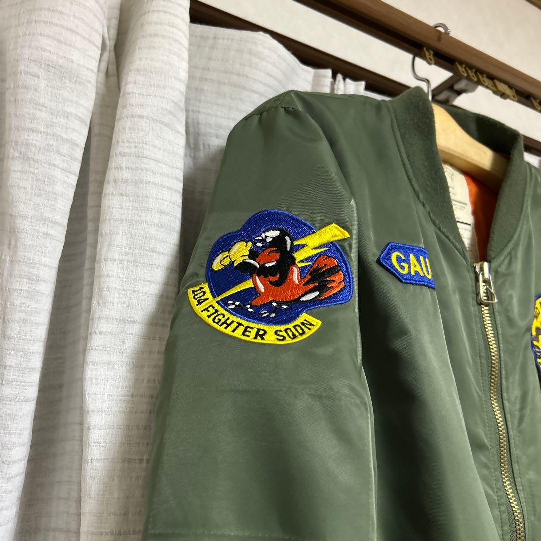 GAU-8 MA-1フライトジャケット A-10 Warthog