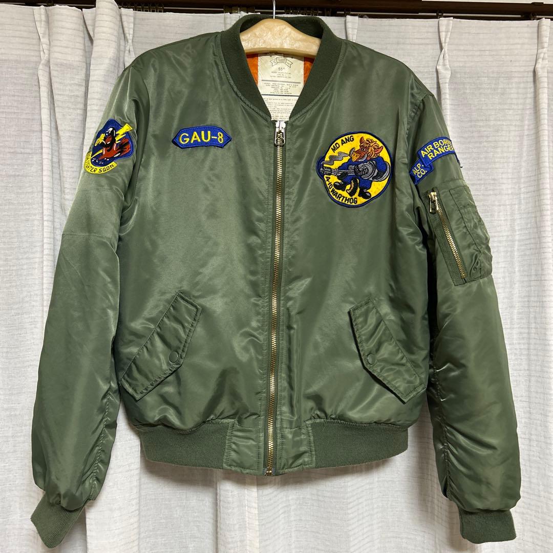 GAU-8 MA-1フライトジャケット A-10 Warthog
