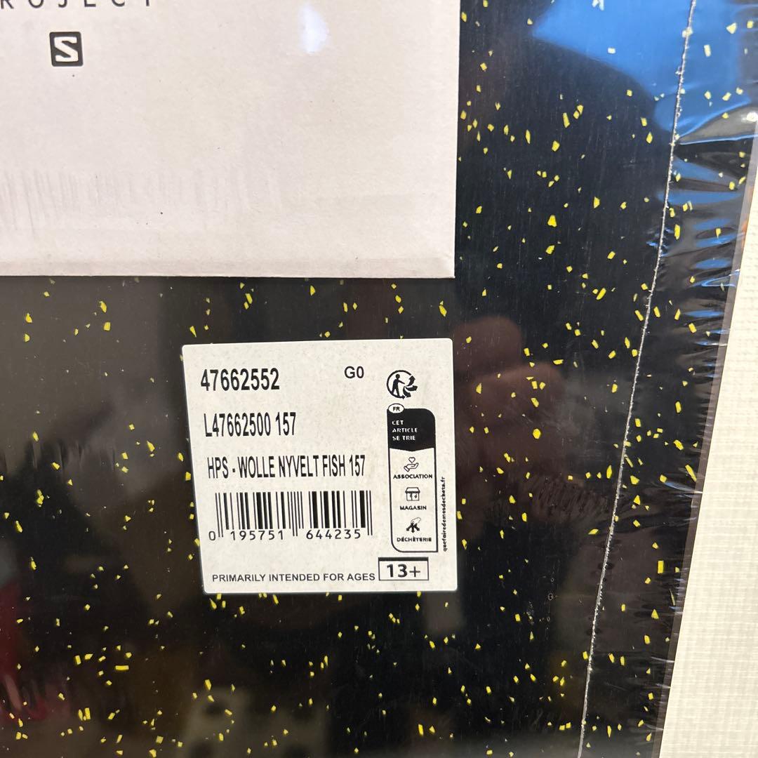 スノーボード SALOMON HPS WOLLE NYVELT FISH 157