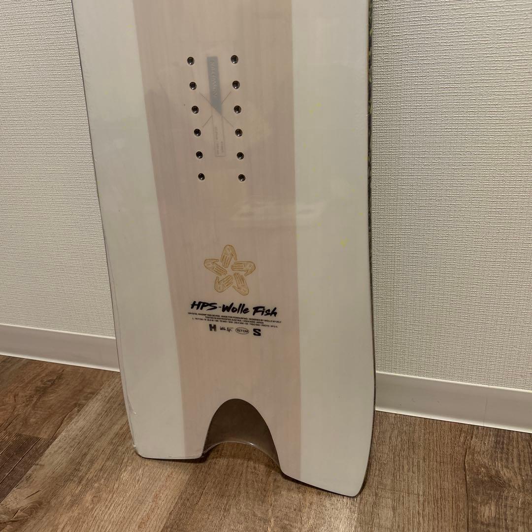 スノーボード SALOMON HPS WOLLE NYVELT FISH 157