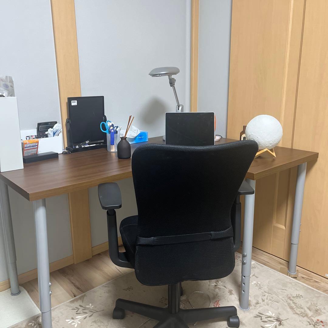 直接受け取りも可能　ニトリ L字デスク　机　勉強机