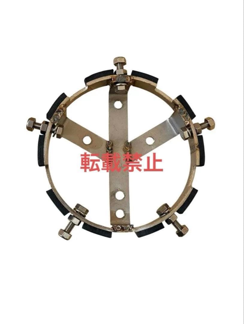 2トン★五角形★キャンター エルフ用 ホイールセンターハブカバー 3穴 デコトラ