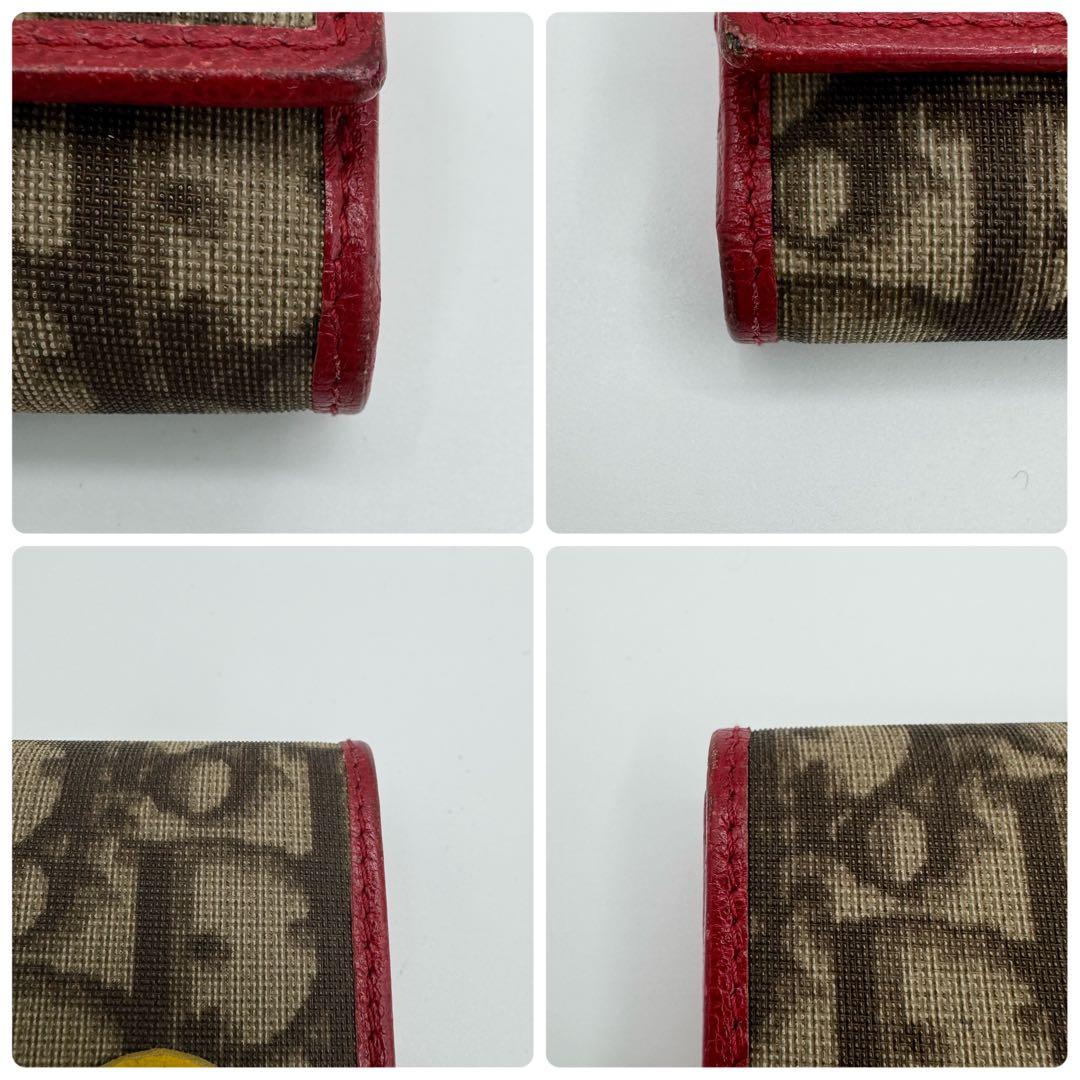 クリスチャンディオール　二つ折り財布　ナンバー2 トロッター　オブリーク柄　総柄