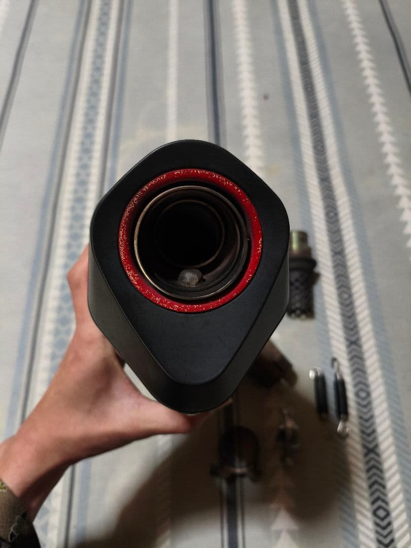 セルケトテーパー スリップオンマフラー　SV650　年式：16-21