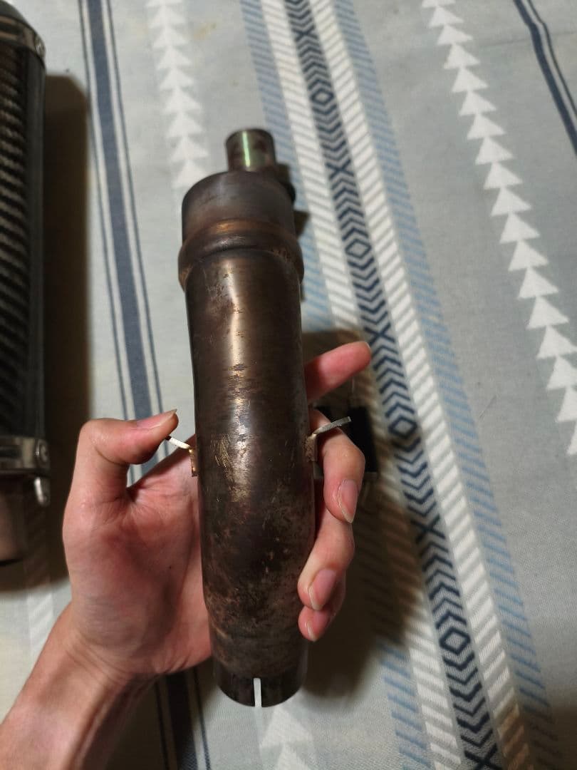 セルケトテーパー スリップオンマフラー　SV650　年式：16-21