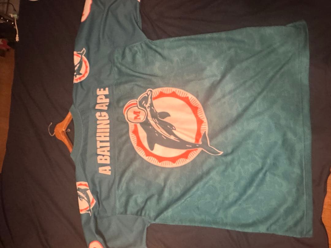 A BATHINGAPE × MITCHELL & NESS NFL 2XL