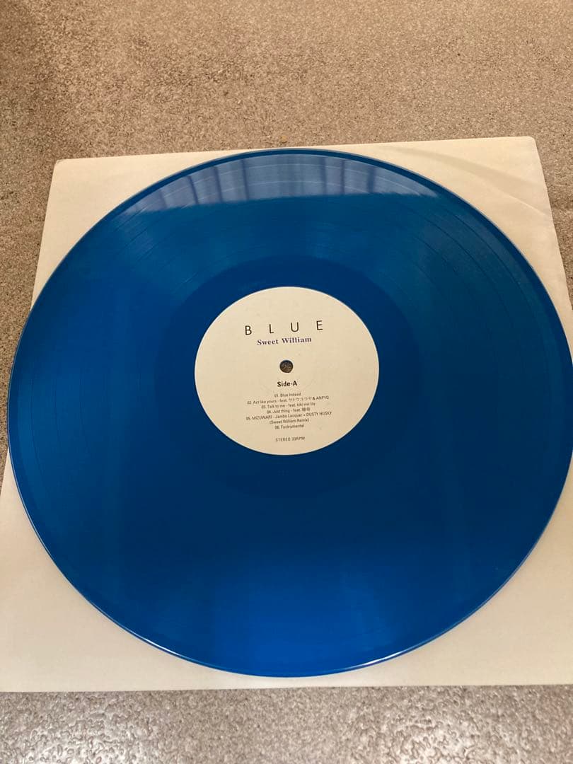 ホ*ル様 sweet williams BLUE 12inch 中古レコード