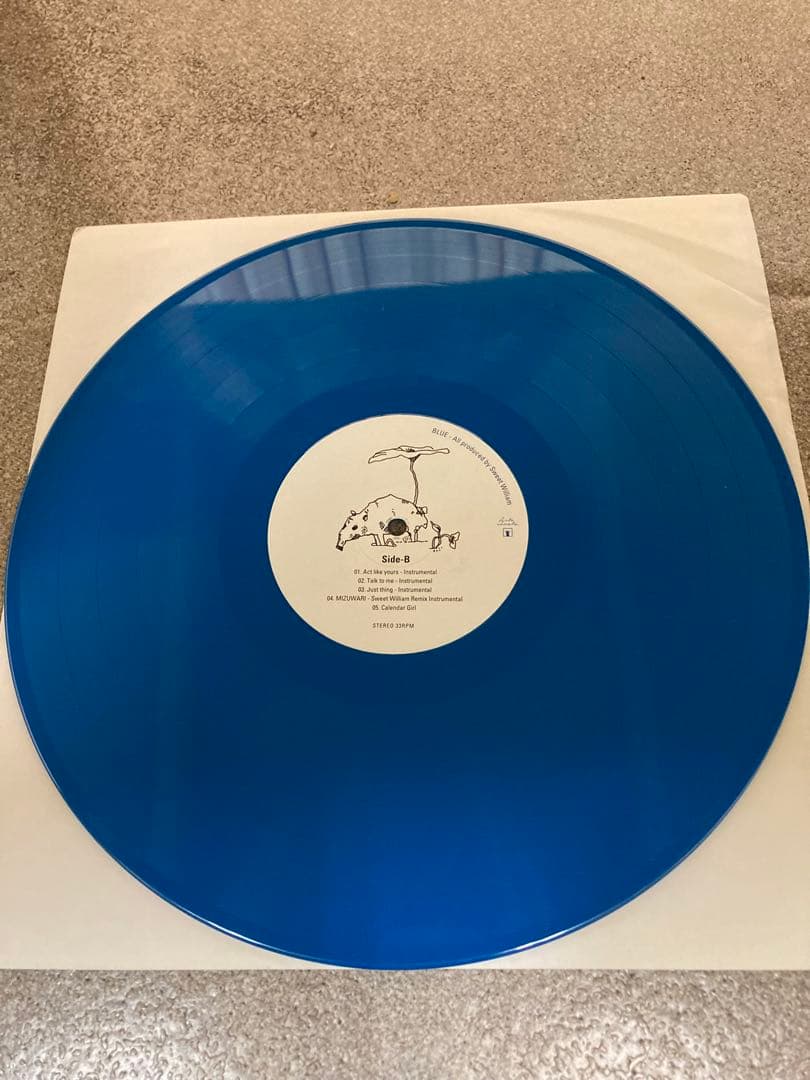 ホ*ル様 sweet williams BLUE 12inch 中古レコード