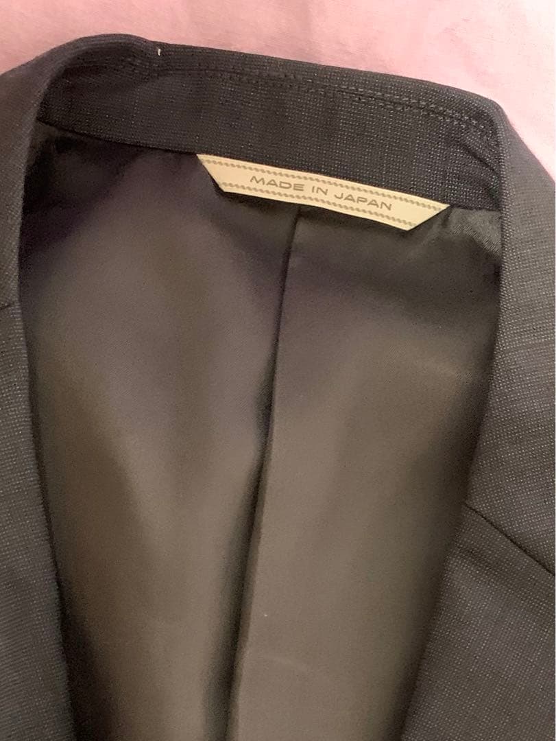 美品　D'URBAN ネイビーグレースーツ　パンツ2本