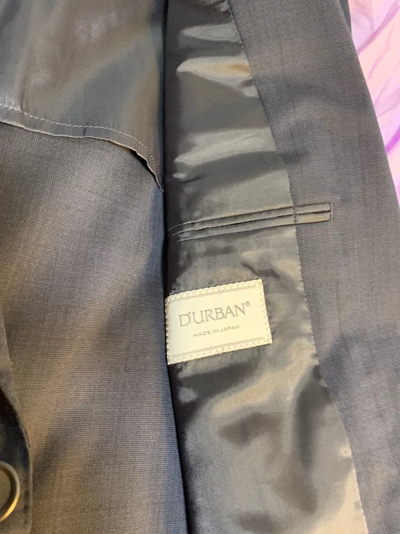 美品　D'URBAN ネイビーグレースーツ　パンツ2本