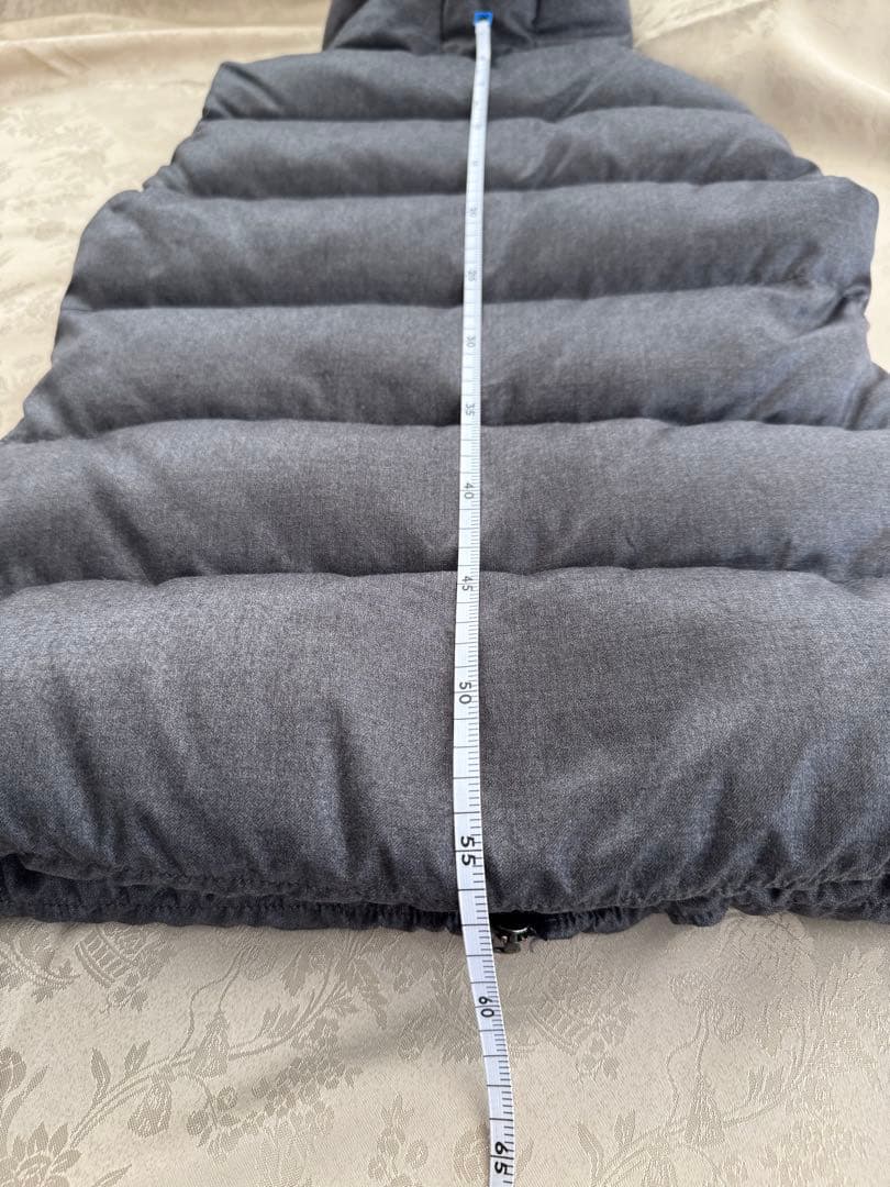 DUVETICA　デュベティカ フルジップダウンベスト　グレー　サイズ　40