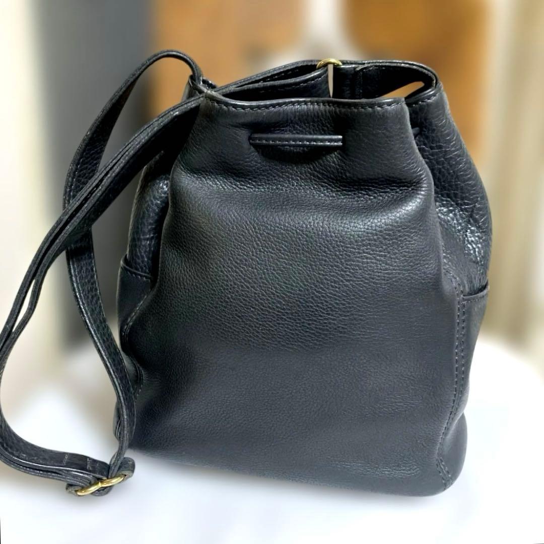 オールドCOACH 巾着ショルダーバッグ　 ★ソノマコレクション　4926.美品