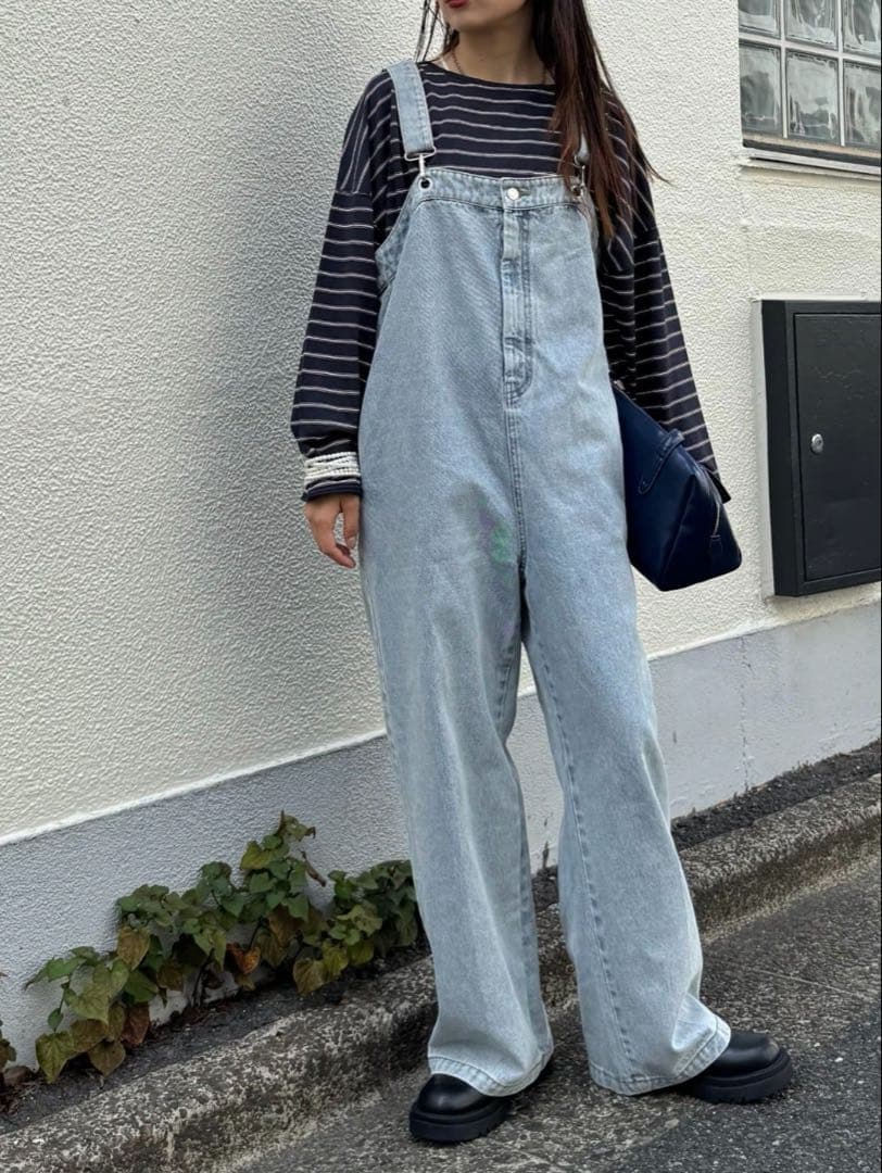 yumi CIAOPANIC TYPY WILLOWデニムサロペット