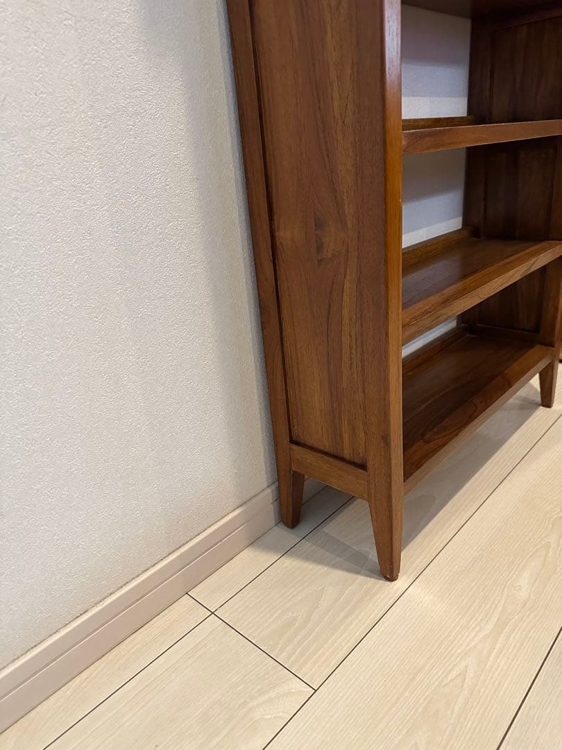 k*k様 ミッドセンチュリー　ビンテージ　チーク無垢 ウッドシェルフ