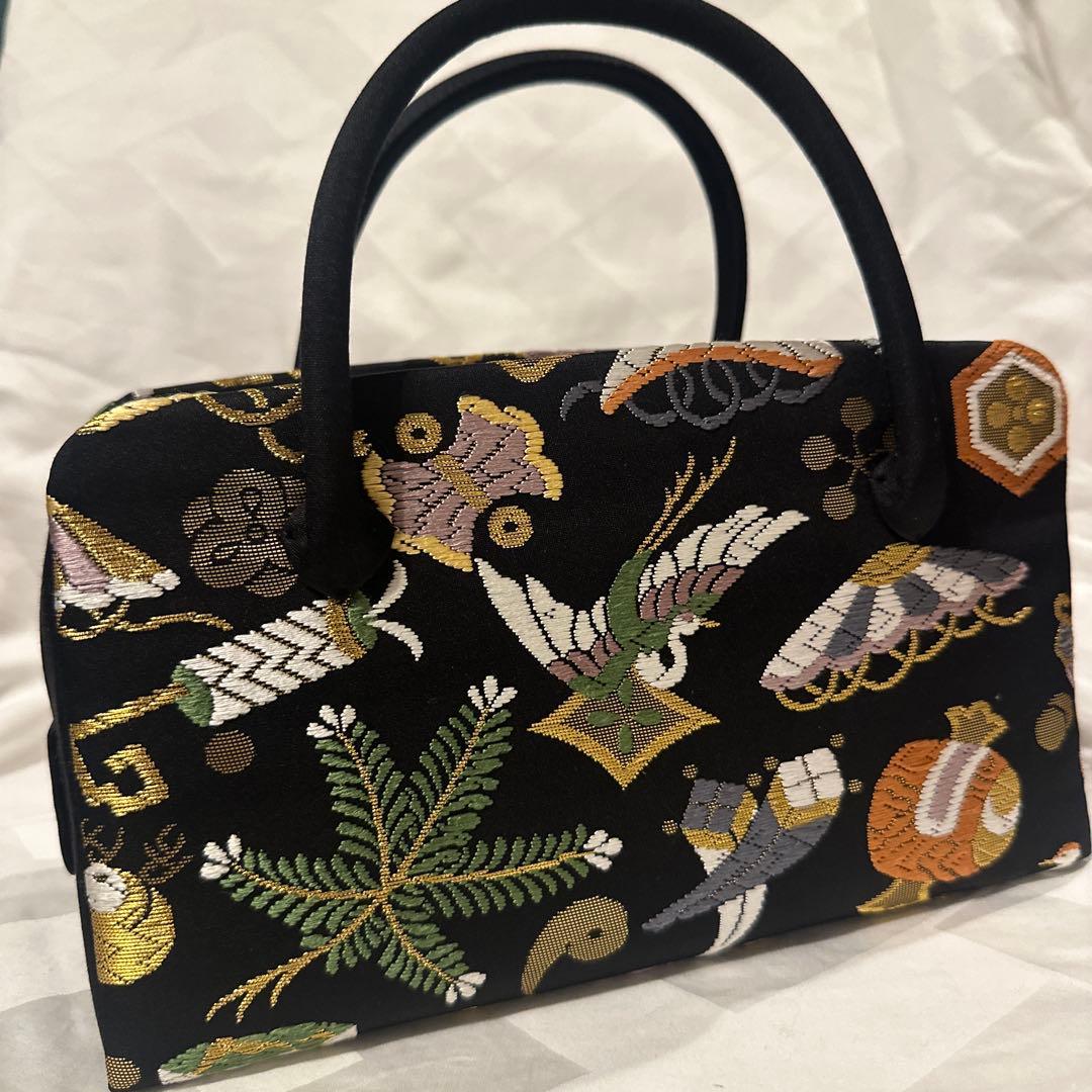 京都老舗 井澤屋 和装バッグ フォーマル パーティー用 箱付き 美品