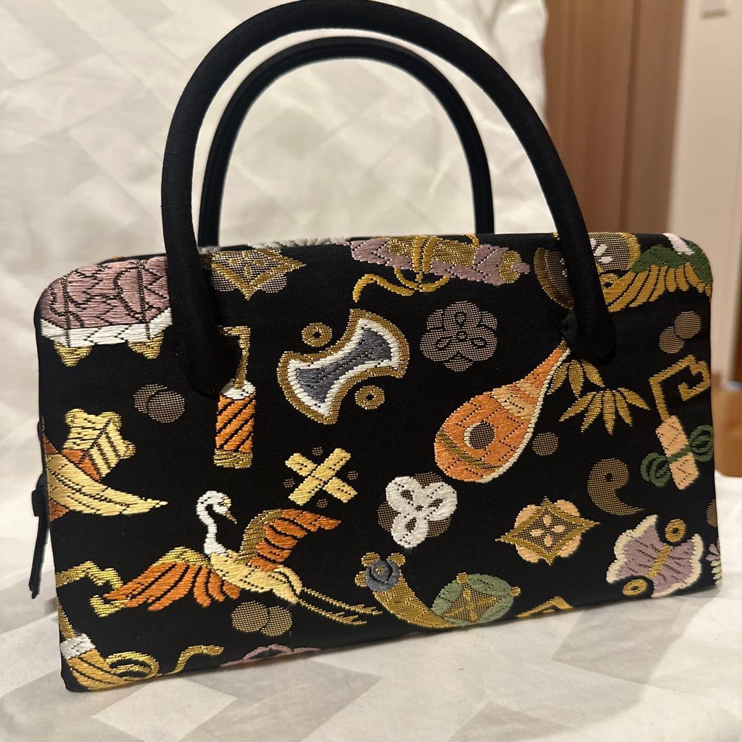 京都老舗 井澤屋 和装バッグ フォーマル パーティー用 箱付き 美品