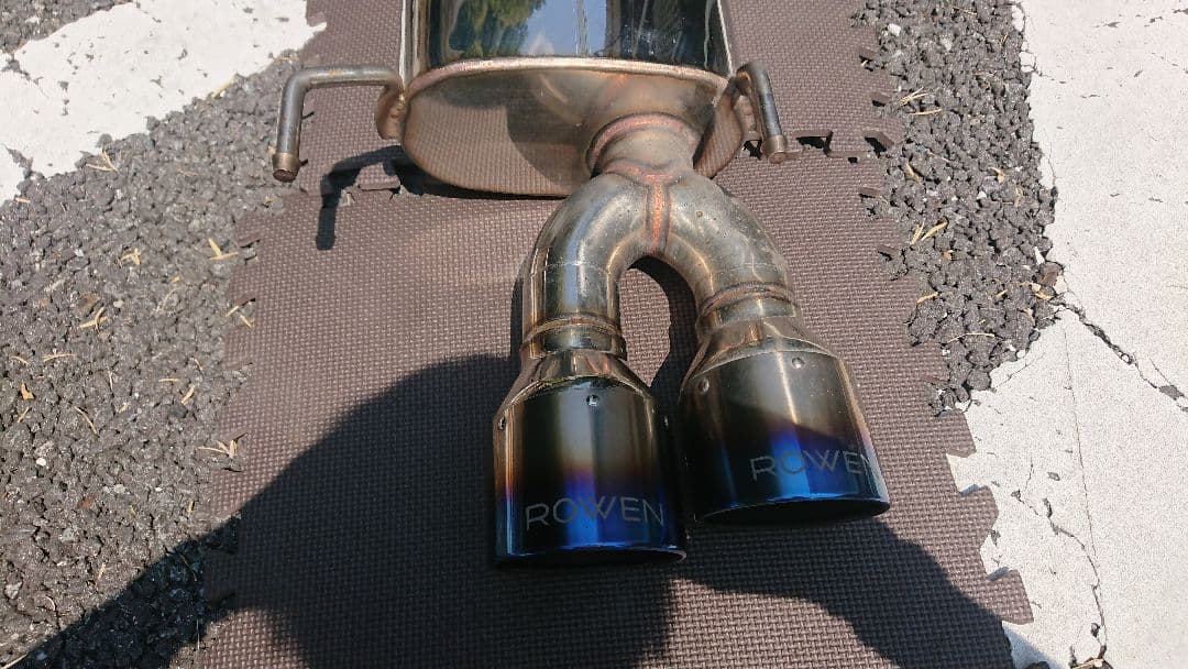 マークX 130系 G's ROWEN マフラー 車検対応 オマケ付き