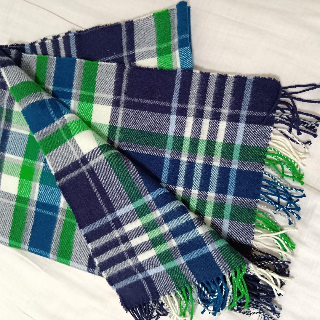 最高級 Johnstons ジョンストンズ カシミヤ 大判 ストール チェック