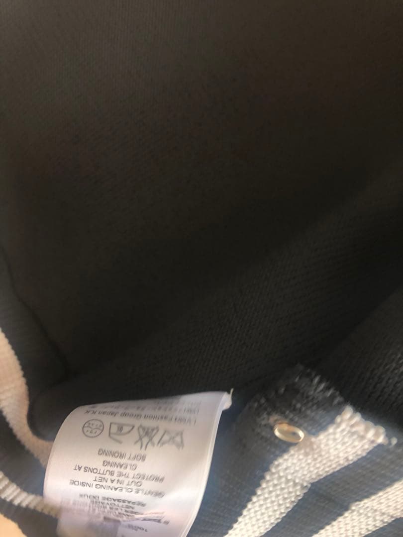 GIVENCHY バックロゴニットブルゾン ブラック XS　希少サイズスタジャン