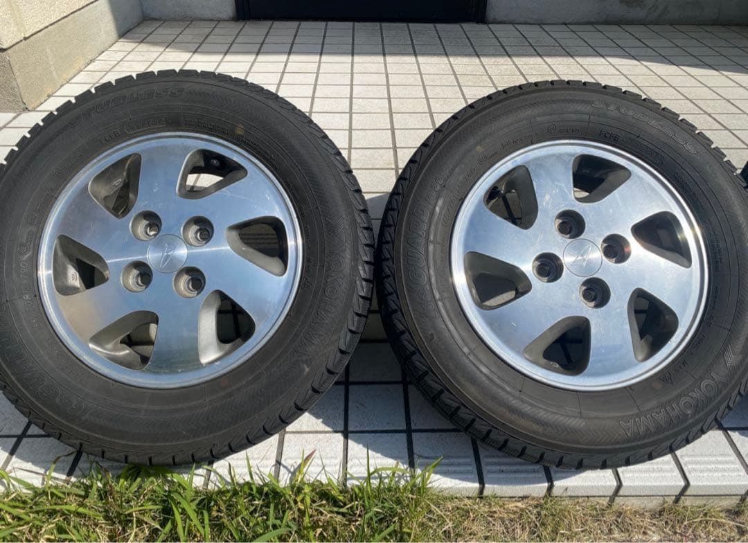 KOYA atelier 様　お取引き中　スタッドレスタイヤ 13インチアルミ2