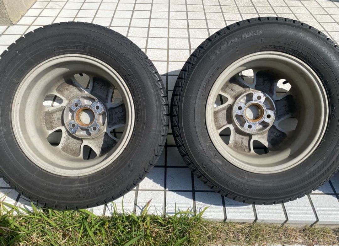 KOYA atelier 様　お取引き中　スタッドレスタイヤ 13インチアルミ2