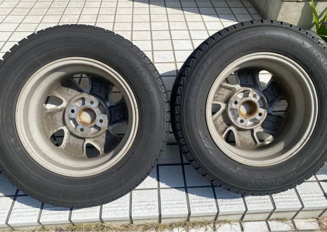 KOYA atelier 様　お取引き中　スタッドレスタイヤ 13インチアルミ2